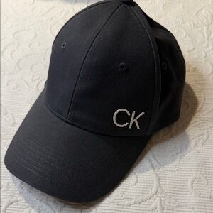 Calvin Klein Dark Gray Cap with CK Logo